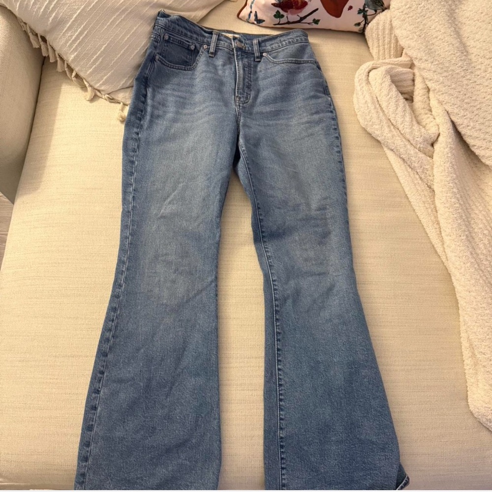 Madewell Light Blue Flare Jeans